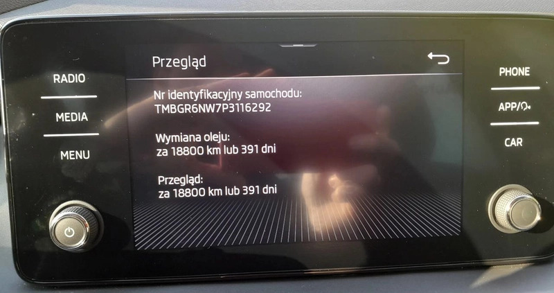 Skoda Kamiq cena 92900 przebieg: 11240, rok produkcji 2023 z Lubsko małe 211